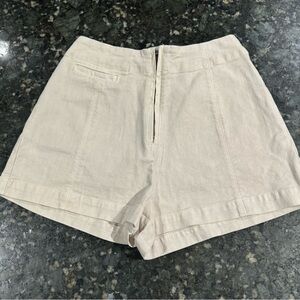 NWT Pronto Woman’s High Waisted Coachella Shorts ( Size Xs ) With Zipper Front
